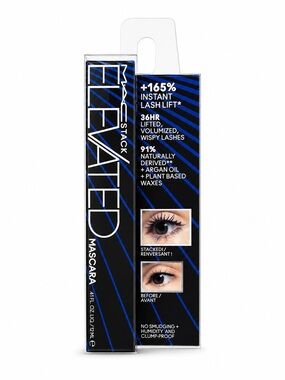 MAC Cosmetics Stacked Mascara — Black with Blue Accent Packaging